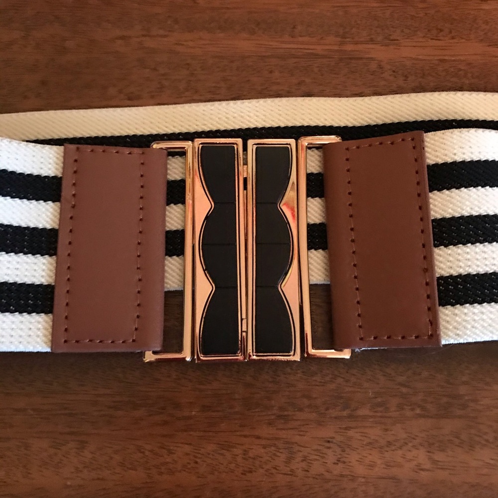 Striped belt